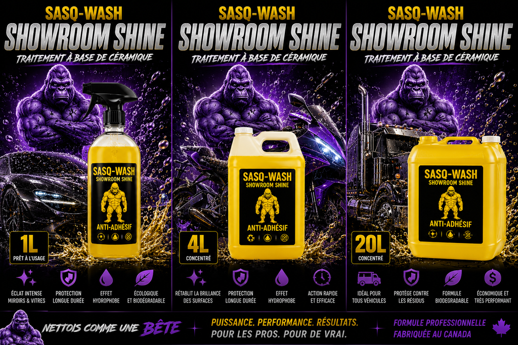 SASO-WASH Showroom Shine – Non-Stick Ceramic Treatment