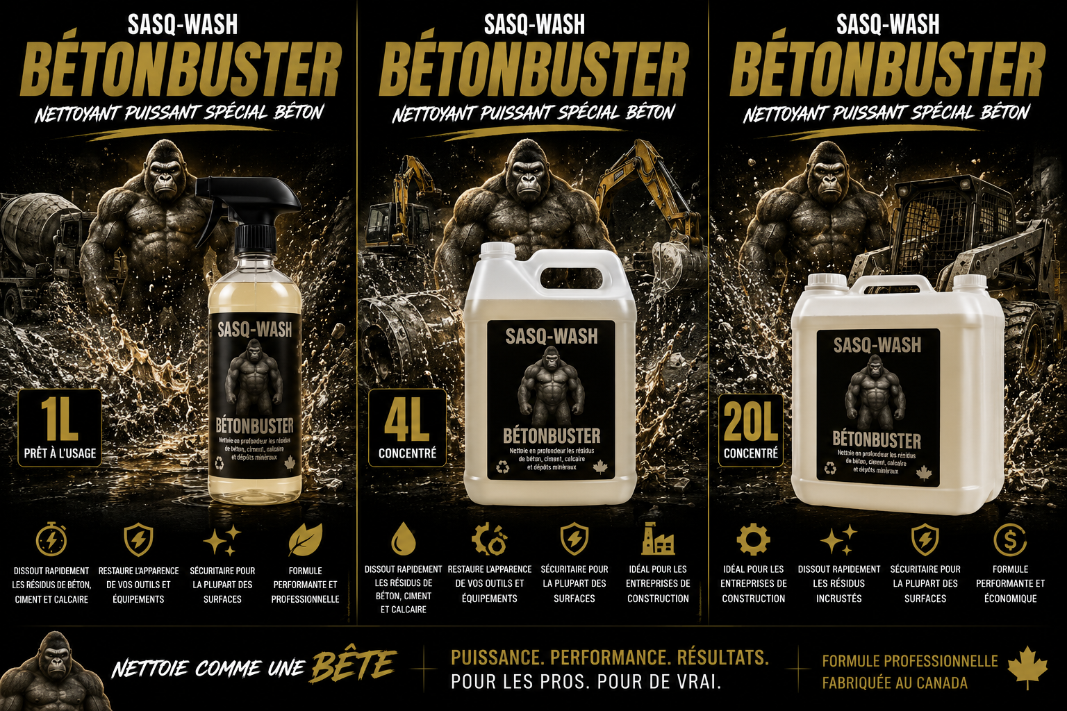 SASO-WASH BetonBuster – Concrete, Cement, and Limescale Remover