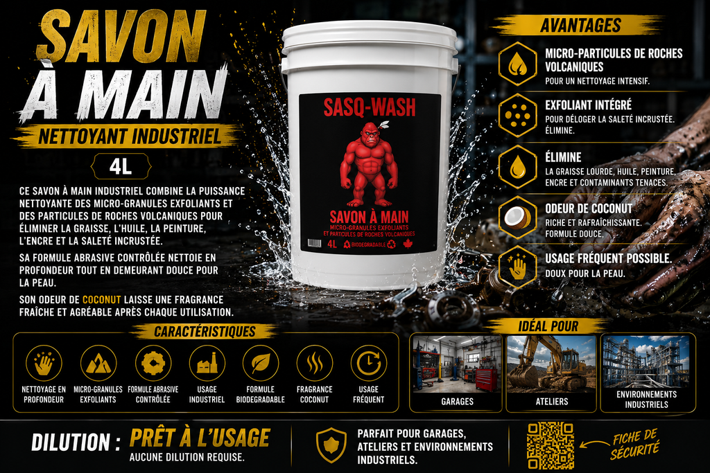 SASO-WASH Hand Soap 4L